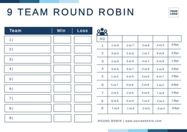 round robin calculator online|round robin match generator.